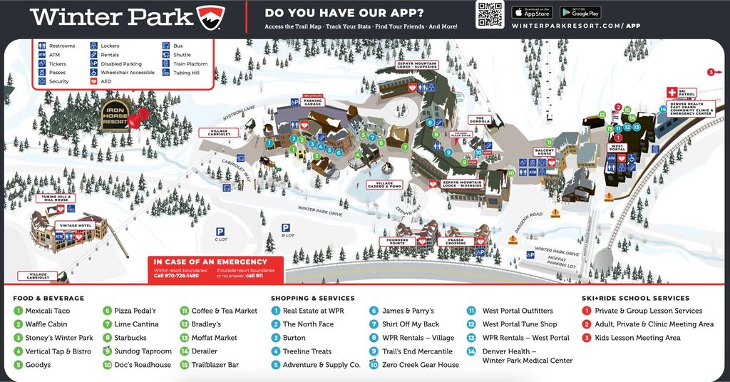 Winter Park Studio Condo Map