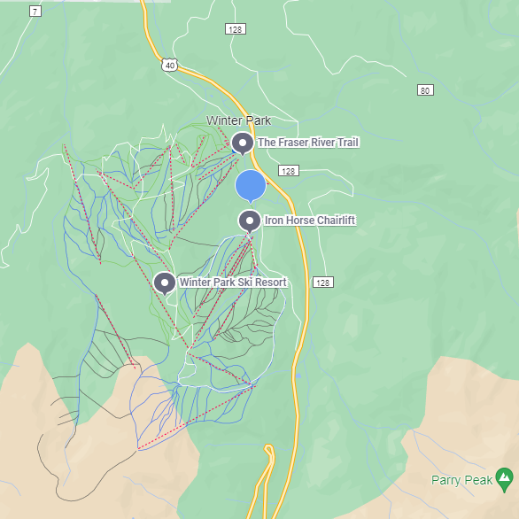 Winter Park Studio Condo Map